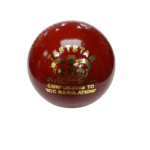 CA Red Test Star 5.5 Oz Leather Cricket Ball