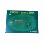 Vinex Cricket Scorebook