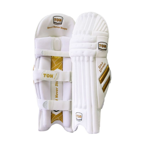 f2f85a27-950a-48b6-a5db-f0e5e28d2455.png TON Gold Edition Adult Batting Pads - Image 1