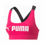 Puma Women's Mid Impact Puma Fit Bra