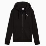 Puma Women's ESS Puma Logo Full-Zip Hoodie 682406 01 - Image 2