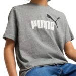 Puma ESS 2 Colour No.1 Logo Boy's Tee 685778 03 - Image 2