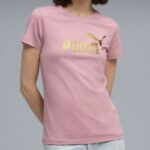 Puma Women's ESS Metallic No.1 Logo Tee 631536 65